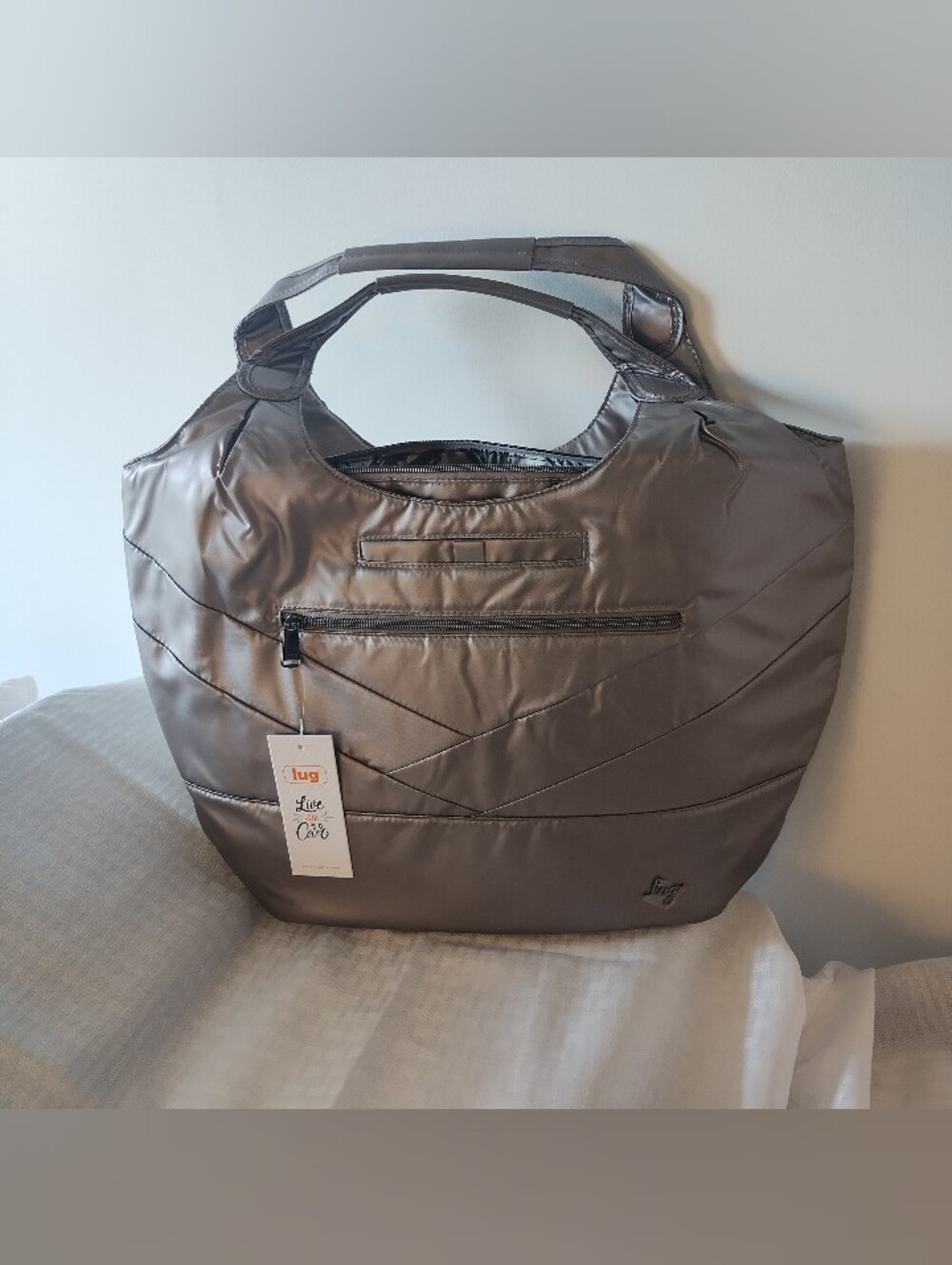 NWT Lug Metallic Pearl Gondola SE